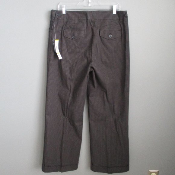 Pantalon Noir Jones New York - Taille 6 - Coupe Classique En Laine Extensible - Neuf Avec étiquettes